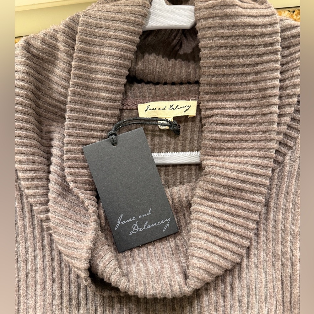 Jane and Delancey Cozy Cowl Neck Sweater - Picture 4 of 4